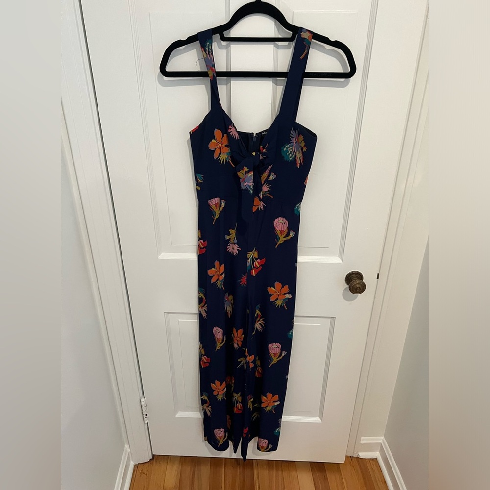 Madewell print jumpsuit